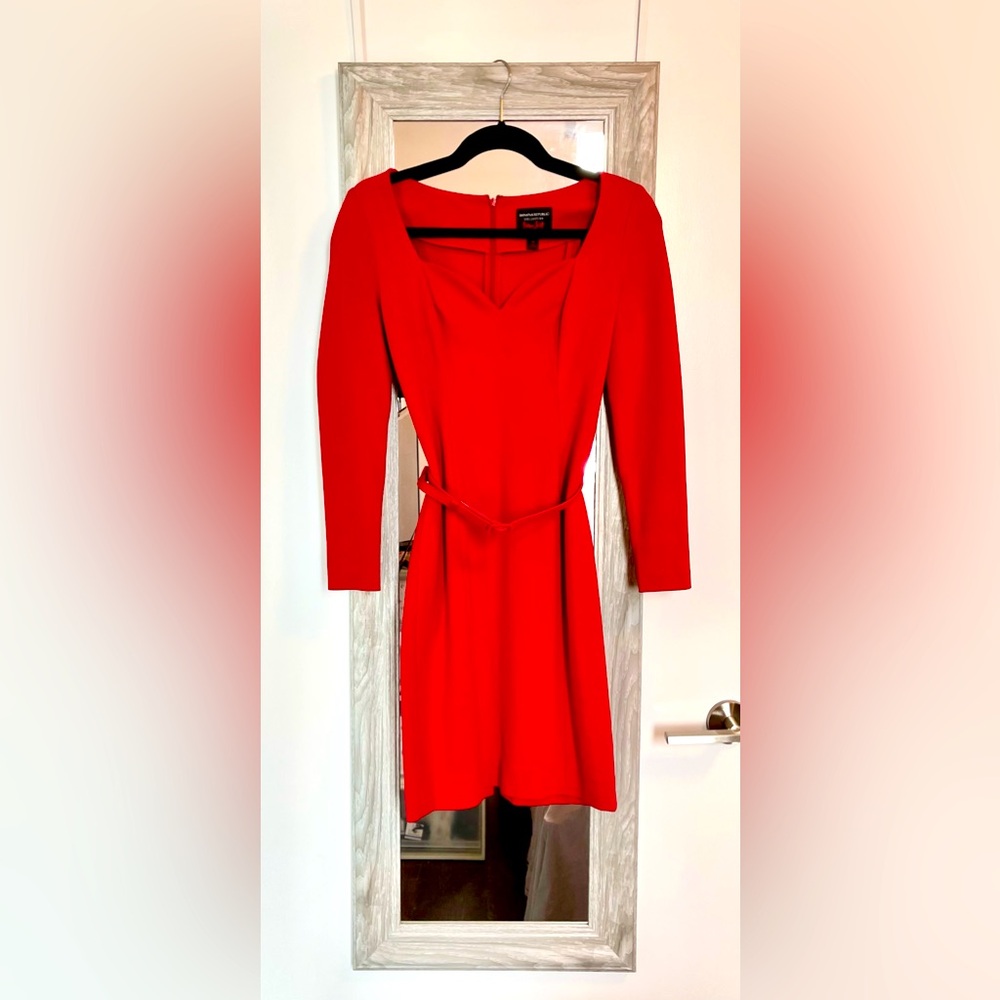 Banana Republic Red Dress_Sise 0
